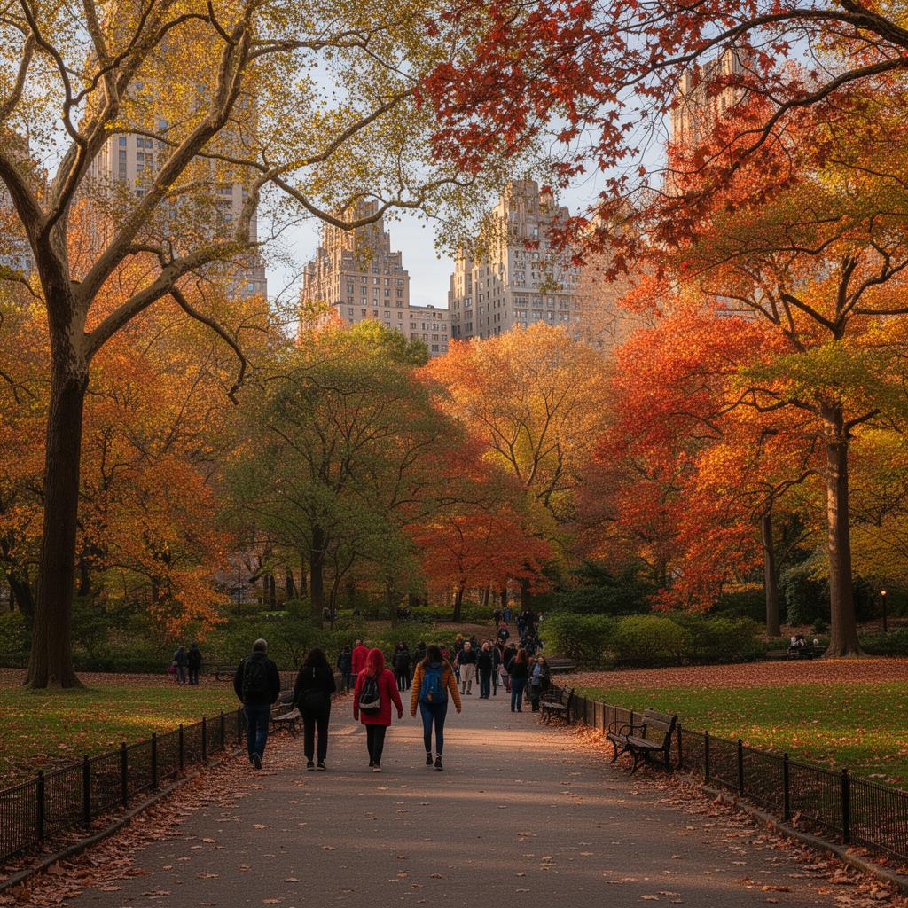 Central Park in autumn